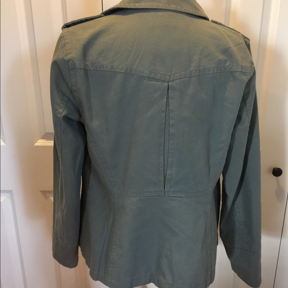 Ruff Hewn Small olive green lined utility jacket - so cute! - Picture 3 of 5